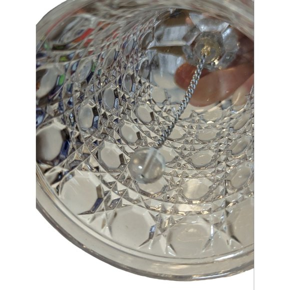 Crystal Cane & Button Vintage Dinner Bell Vintage - Picture 3 of 5